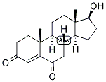 4-ANDROSTEN-17-BETA-OL-3,6-DIONE 结构式