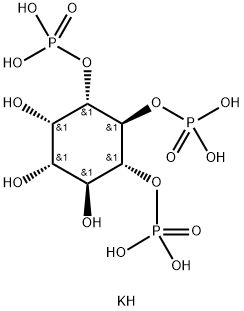 D-MYO-INOSITOL 3,4,5-TRISPHOSPHATE TRIPOTASSIUM SALT 结构式