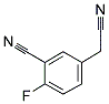 3-CYANO-4-FLUOROPHENYLACETONITRILE 结构式
