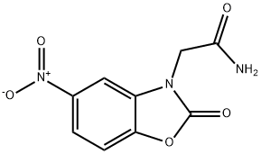 2-[5-NITRO-2-OXO-1,3-BENZOXAZOL-3(2H)-YL]ACETAMIDE 结构式
