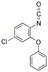 4-CHLORO-2-PHENOXYPHENYL ISOCYANATE 结构式