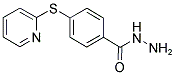 4-(PYRIDIN-2-YLTHIO)BENZOIC ACID, HYDRAZIDE 结构式