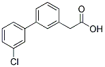 (3'-CHLORO-BIPHENYL-3-YL)-ACETIC ACID 结构式