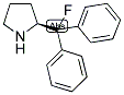 (R)-(+)-2-(FLUORODIPHENYLMETHYL)PYRROLIDINE 结构式