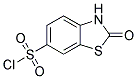 2-OXO-2,3-DIHYDRO-1,3-BENZOTHIAZOLE-6-SULFONYL CHLORIDE 结构式