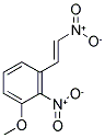 1-(3-Methoxy-2-nitrophenyl)-2-nitroethene 结构式