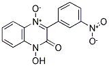 1-Hydroxy-3-(3-nitrophenyl)quinoxalin-2(1H)-one 4-oxide 结构式