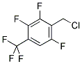 2,3,6-TRIFLUORO-4-(TRIFLUOROMETHYL)BENZYL CHLORIDE 结构式