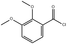 2,3-二甲氧基苯甲酰氯 结构式