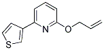 2-(Allyloxy)-6-thien-3-ylpyridine 结构式