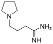 4-(1-PYRROLIDINE)-BUTYRAMIDINE 结构式