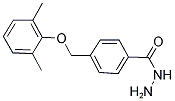 4-(2,6-DIMETHYL-PHENOXYMETHYL)-BENZOIC ACID HYDRAZIDE 结构式
