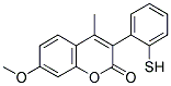 7-METHOXY-4-METHYL-3-(2-THIOPHENYL)COUMARIN 结构式