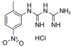 1-(氨基亚甲基)-2-(2-甲基-5-硝基苯基)胍 结构式