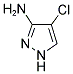 4-CHLORO-1H-PYRAZOL-3-YLAMINE 结构式