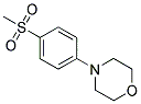 4-[4-(METHYLSULFONYL)PHENYL]MORPHOLINE 结构式