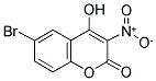 6-BROMO-4-HYDROXY-3-NITROCOUMARIN 结构式