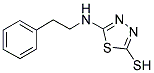 5-[(2-PHENYLETHYL)AMINO]-1,3,4-THIADIAZOLE-2-THIOL 结构式