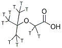 TERT-BUTOXYACETIC ACID-N, [3H(G)] 结构式