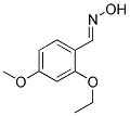 2-ETHOXY-4-METHOXYBENZALDEHYDE OXIME 结构式