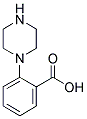 2-(哌嗪-1-基)苯甲酸 结构式