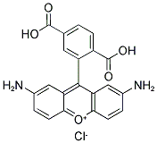 5(6)-CARBOXYRHODAMINE 110 结构式