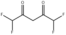 1,1,5,5-四氟戊烷-2,4-二酮 结构式