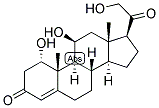 1-ALPHA-HYDROXYCORTICOSTERONE 结构式