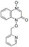 1-(PYRIDIN-2-YLMETHOXY)QUINOXALIN-2(1H)-ONE 4-OXIDE 结构式