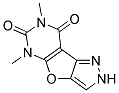 5,7-DIMETHYL-2H-PYRAZOLO[3',4':4,5]FURO[2,3-D]PYRIMIDINE-6,8(5H,7H)-DIONE 结构式