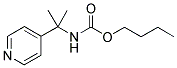 N-[DIMETHYL-(PYRIDIN-4-YL)METHYL]CARBAMIC ACID, BUTYL ESTER 结构式