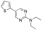 N,N-Diethyl-5-thien-2-ylpyrimidin-2-amine 结构式