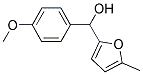 4-METHOXYPHENYL-(5-METHYL-2-FURYL)METHANOL 结构式