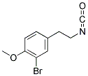 3-BROMO-4-METHOXYPHENETHYL ISOCYANATE 结构式