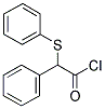 PHENYL-PHENYLSULFANYL-ACETYL CHLORIDE 结构式