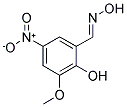 2-HYDROXY-3-METHOXY-5-NITROBENZALDEHYDE OXIME 结构式