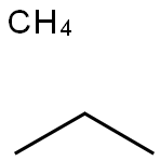 METHANE AND PROPANE 结构式