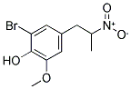 1-(5-BROMO-4-HYDROXY-3-METHOXYPHENYL)-2-NITROPROPANE 结构式
