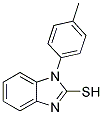 1-P-TOLYL-1H-BENZOIMIDAZOLE-2-THIOL 结构式