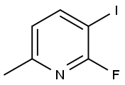 2-Fluoro-3-iodo-6-picoline 结构式