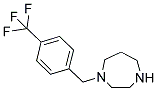 1-[4-(TRIFLUOROMETHYL)BENZYL]-1,4-DIAZEPANE 结构式