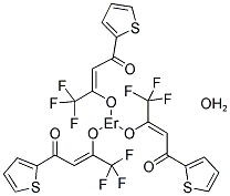 EUROPIUM(III) THENOYLTRIFLUOROACETONATE HYDRATE 结构式