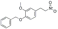 1-(4-BENZYLOXY-3-METHOXYPHENYL)-2-NITROETHANE 结构式