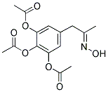 (3,4,5-TRIACETOXYPHENYL)ACETONE OXIME 结构式