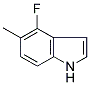 4-FLUORO-5-METHYLINDOLE 结构式