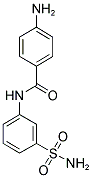 4-AMINO-N-(3-SULFAMOYL-PHENYL)-BENZAMIDE 结构式