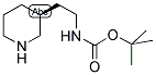 (S)-(2-PIPERIDIN-3-YL-ETHYL)-CARBAMIC ACID TERT-BUTYL ESTER 结构式