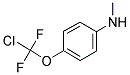 N-(4-[CHLORO(DIFLUORO)METHOXY]PHENYL)-N-METHYLAMINE HYDROCHLORIDE 结构式