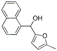 5-METHYL-2-FURYL-(1-NAPHTHYL)METHANOL 结构式