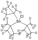 三丁基氯化锡-D27 结构式